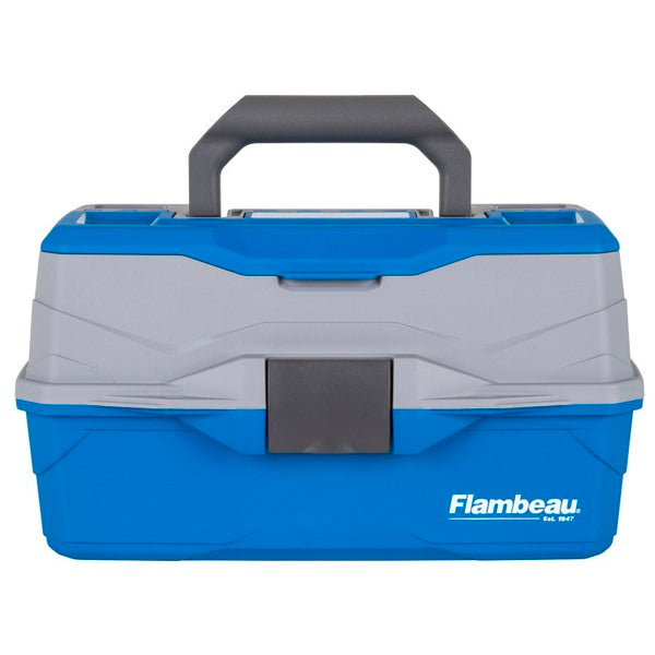 Flambeau Classic Tackle Box 2 Tray Blue - Sportinglife Turangi 